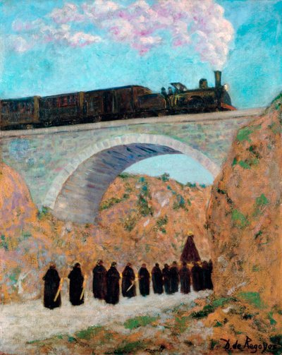 Vendredi Saint en Castille, 1904 - Diario or Dario de Regoyos y Valdes