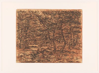 Paysage forestier - Dick Ket (signed by artist)