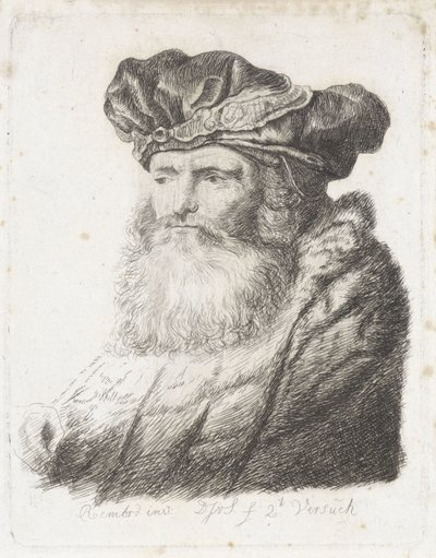 Homme avec barbe - Diederik Jan Singendonck