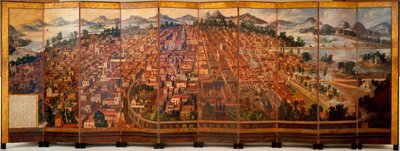 La ville de Mexico, vers 1690 - Diego Correa