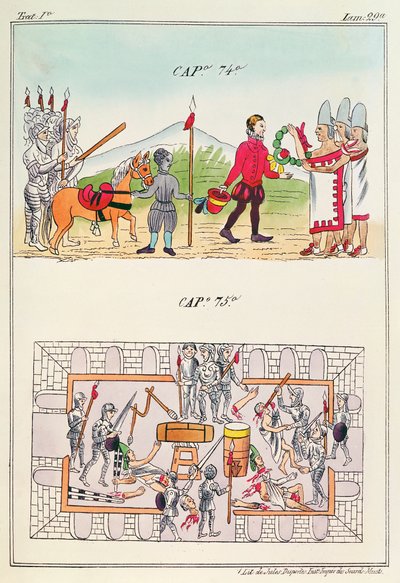 Cap 74 et Cap 75, illustrations de 