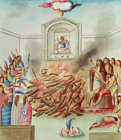 Tome 3 fol.132, Un sacrifice humain, de 
