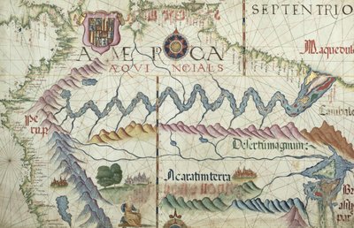 Amérique du Sud septentrionale, détail d