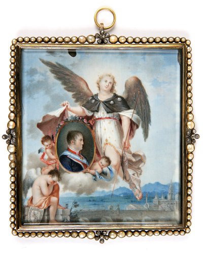 Allégorie de Fernando VII - Diego José Monroy y Aguilera