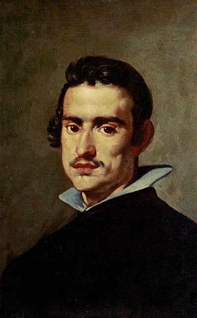Buste de jeune homme (autoportrait), c.1623 - Diego Rodriguez de Silva y Velazquez