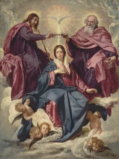 Couronnement de la Vierge, vers 1641-42 - Diego Velázquez