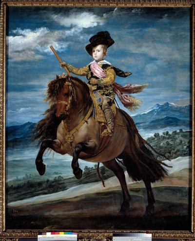 Portrait équestre du prince Baltasar Carlos (1629-1646) - Diego Velázquez