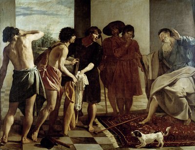 Jacob reçoit la tunique de Joseph - Diego Rodriguez de Silva y Velazquez