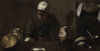 Scène de cuisine, 1618-20 - Diego Velázquez