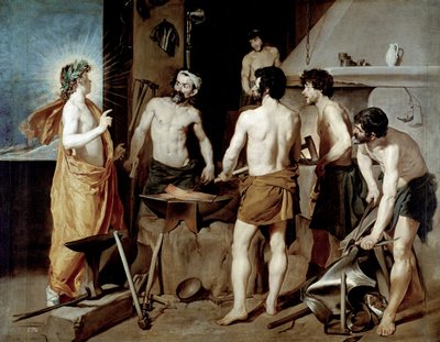 La Forge de Vulcain - Diego Rodriguez de Silva y Velazquez