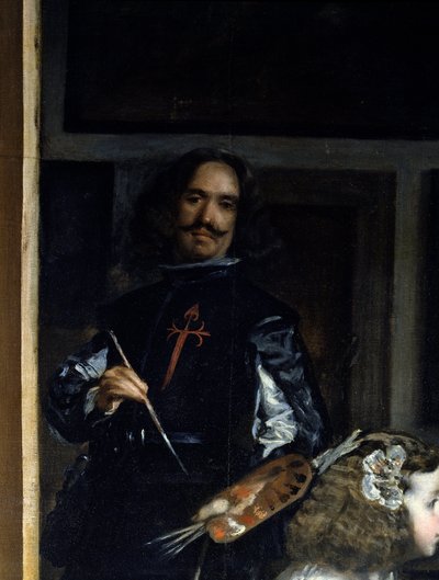 Las Meninas (détail) - Diego Rodriguez de Silva y Velazquez