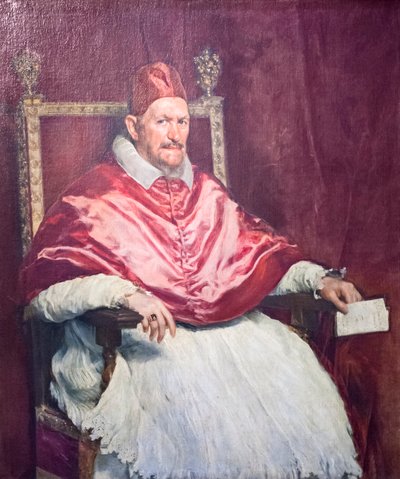 Pape Innocent X, appelé Giambattista Pamfili - Diego Velázquez