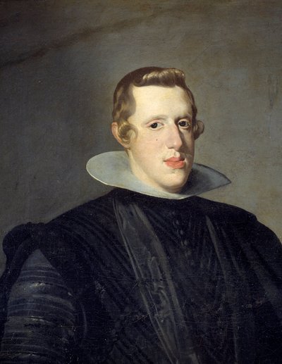 Portrait en pied de Philippe IV (détail) - Diego Velázquez