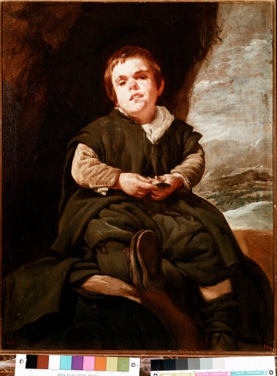 Portrait de Don Franciso Lezcano, nain de la cour d