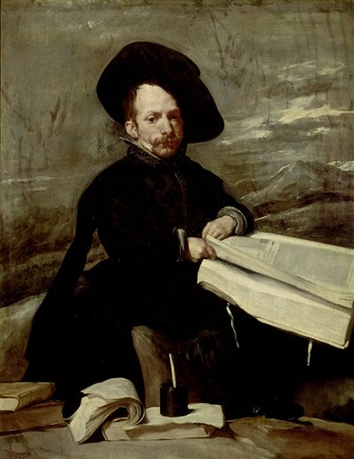 Portrait du bouffon "El Primo" - Diego Rodriguez de Silva y Velazquez