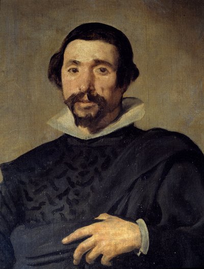 Portrait du bouffon Pablo de Valladolid (détail). Peinture de Diego Rodríguez de Silva y Velázquez (1599-1660), vers 1636-1637 - Diego Velázquez