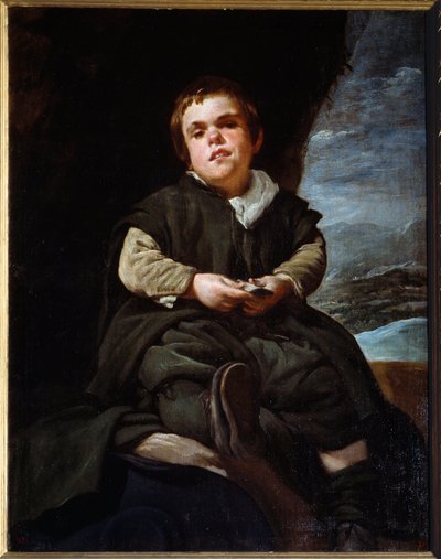 Portrait du bouffon Francisco Lezcano, dit l