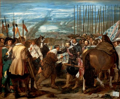La reddition de Breda le 5 juin - Diego Velázquez
