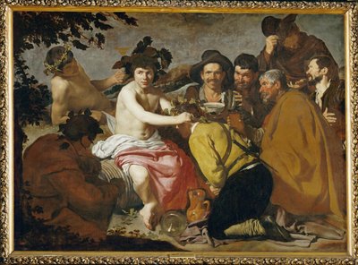 Le triomphe de Bacchus ... (peinture sur toile) - Diego Rodriguez de Silva y Velazquez