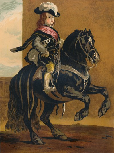Un élève de La Haute École - Don Balthazar, Infant d
