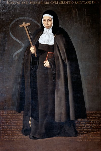 Abbesse Jerónima de la Fuente, 1620 - Diego Velázquez