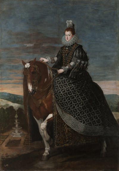 Portrait équestre de Marguerite d