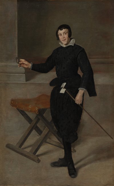 Portrait du bouffon Calabazas, vers 1631-32 - Diego Velázquez