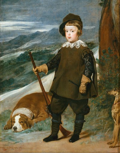 Prince Balthasar Charles en chasseur - Diego Velázquez