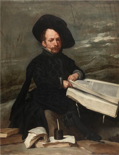 Le bouffon avec des livres - Diego Velázquez