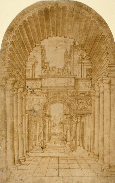 Décor en perspective - Diego de Siloé