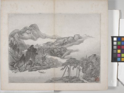 Album de peintures de paysages - Ding Yunpeng