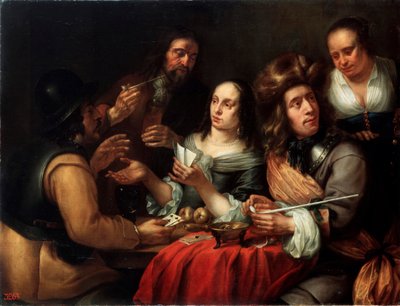 Jeu de cartes, XVIIe siècle - Dingeman van der Hagen