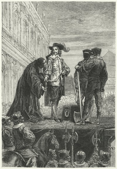 Exécution du roi Charles Ier, 1649 - Diogene Ulysse Napoleon Maillart