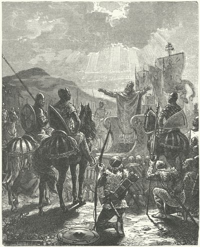 Le pape Innocent III prêchant la croisade des Albigeois - Diogene Ulysse Napoleon Maillart