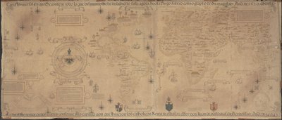 Carte du monde de propagande - Diogo Ribeiro