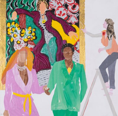 Glamour, 2020 (collage) - Dione Verulam