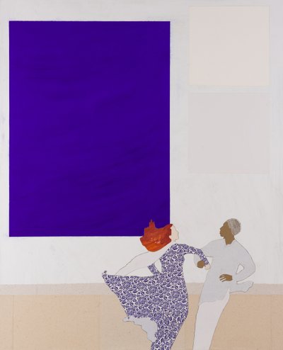 Klein inspire Dancing, 2020 (collage) - Dione Verulam