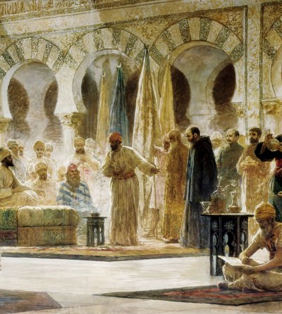 Abd Al-Rahman III (détail) - Dionisio Baixeras Verdaguer