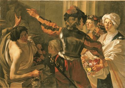Une offrande à Cérès - Dirck Baburen van