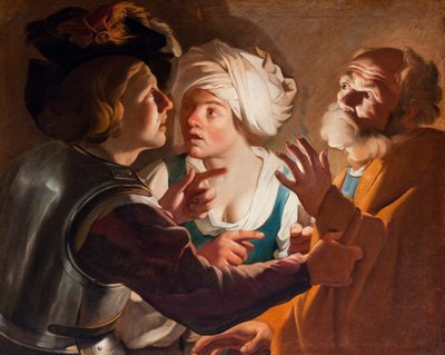 Le reniement de Saint Pierre - Dirck Baburen van