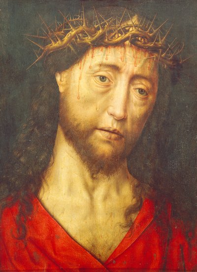 Tête du Christ couronné d