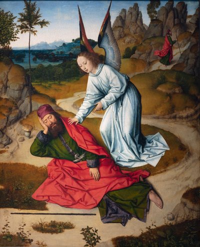 Église paroissiale. La Cène. Dirk Bouts. 1464-1468. (détail) - Dirck Bouts