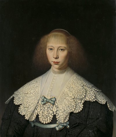 Agatha Geelvinck (1617-38). Première épouse de Frederik Dircksz Alewijn - Dirck Dircksz. van Santvoort