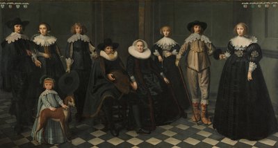 Portrait de la famille de Dirck Bas Jacobsz, bourgmestre d