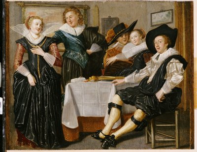 Une joyeuse compagnie à l