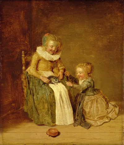 Enfants avec un chat, 1631 - Dirck Hals