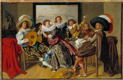Réunion galante - Dirck Hals