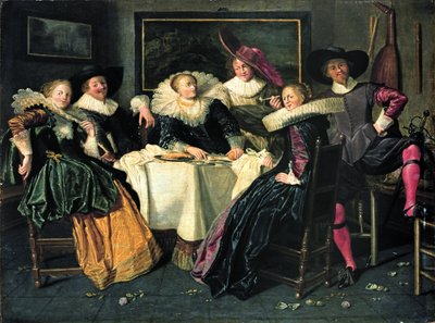 Société Merry - Dirck Hals