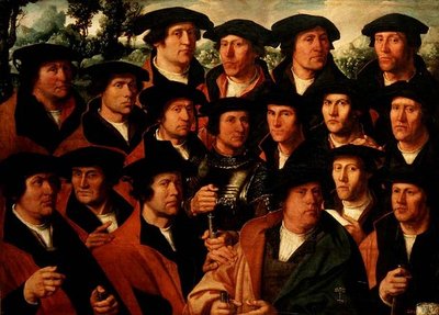 Portrait de groupe de la compagnie de tir d