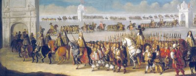 Cortège de Charles II à travers la Ville de Londres, 22 avril 1661, 1662 - Dirck Stoop